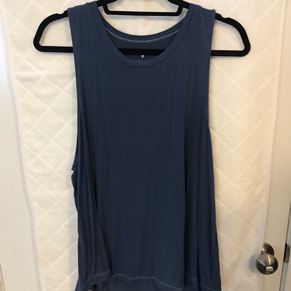 American Eagle soft and sexy blue tank